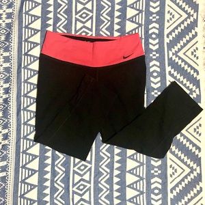 Nike yoga capris Dri-Fit